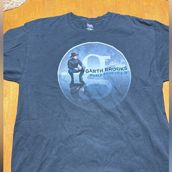 Custom T-Shirt With Your Picture And Garth Brooks – Handmade Personalized Unisex Tee